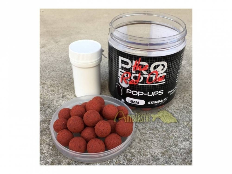 STARBAITS Plovoucí Boilies PROBIOTIC Red One Pop-Up