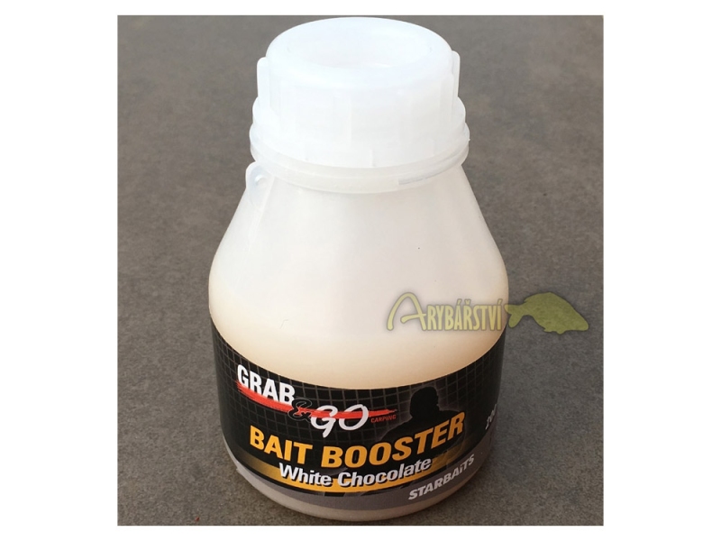 STARBAITS GRAB & GO Bait Booster 200 ml White Chocolate