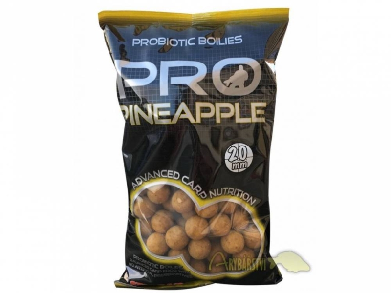 STARBAITS Boilies PRO Pineapple 1kg 20mm