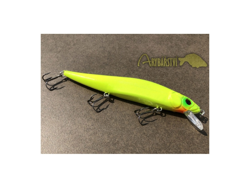 SPRO Wobler PowerCatcher BIG MINNOW 13 cm 23 g Monkey Banana