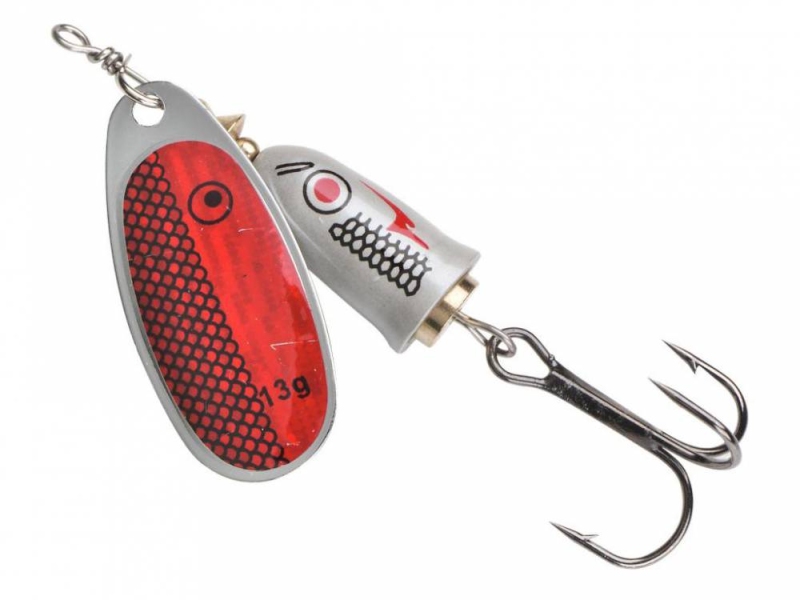 SPRO Třpytka PowerCatcher Spin C/BODY Reflex Red