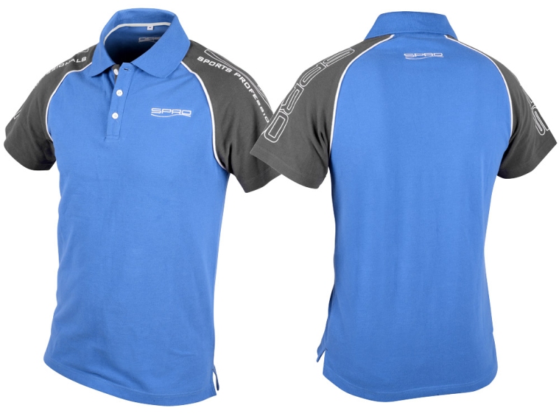 SPRO Tričko Blue/Grey Polo XL