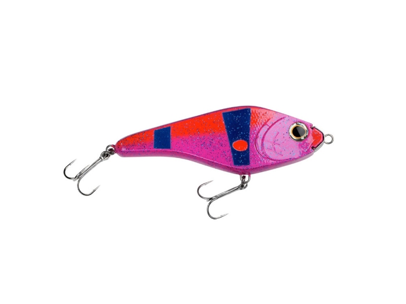 SPRO Wobler The Rapper 128SSP 12.8 cm 49.6 g Pink Glitter Shad