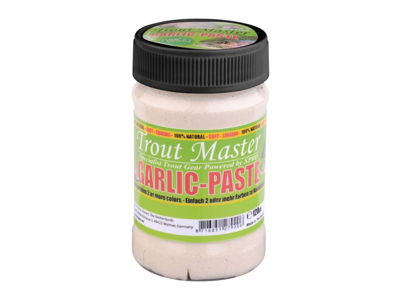 SPRO Těsto na pstruhy Trout Master Garlic Paste 120 g