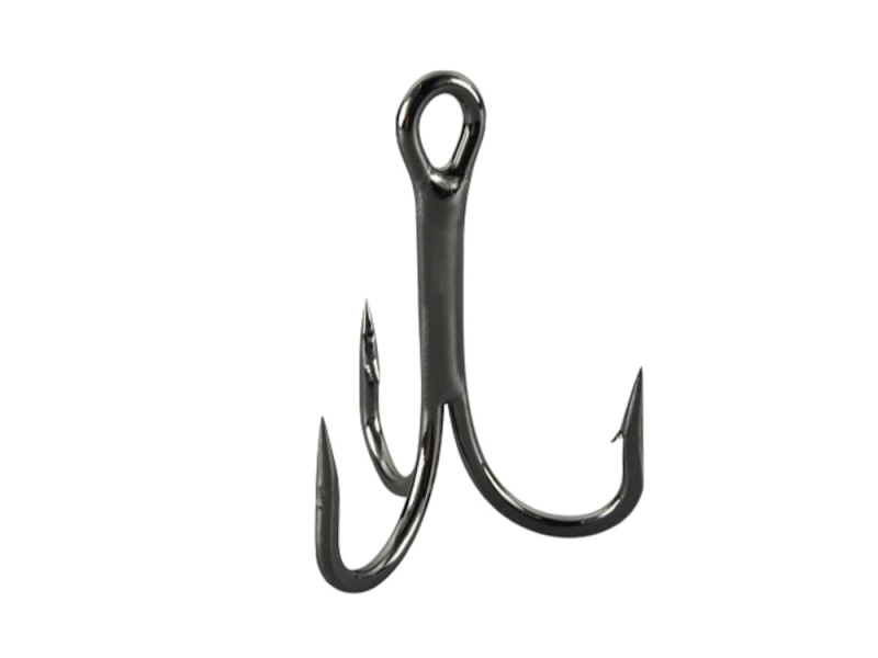 GAMAKATSU Trojháček Treble 18 NS Black Vel.1/0