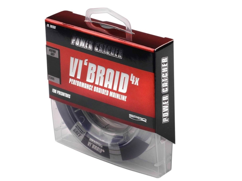 SPRO Splétaná šňůra Power Catcher Vi Braid Grey 125m