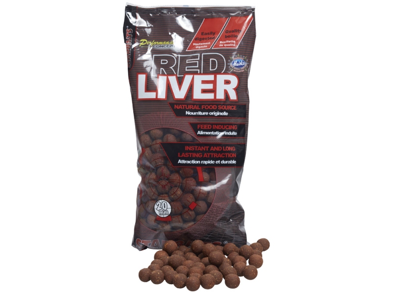 STARBAITS Boilie Concept Red Liver 20 mm 2 kg