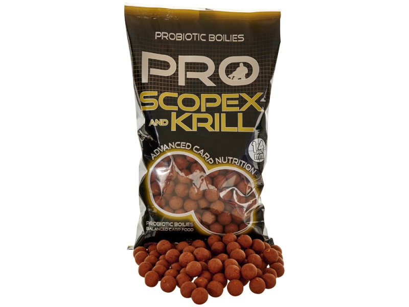 STARBAITS Boilies PRO Scopex Krill 800 g