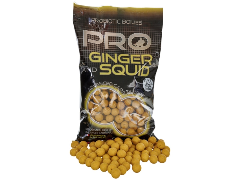 STARBAITS Boilies PRO Ginger Squid 800 g