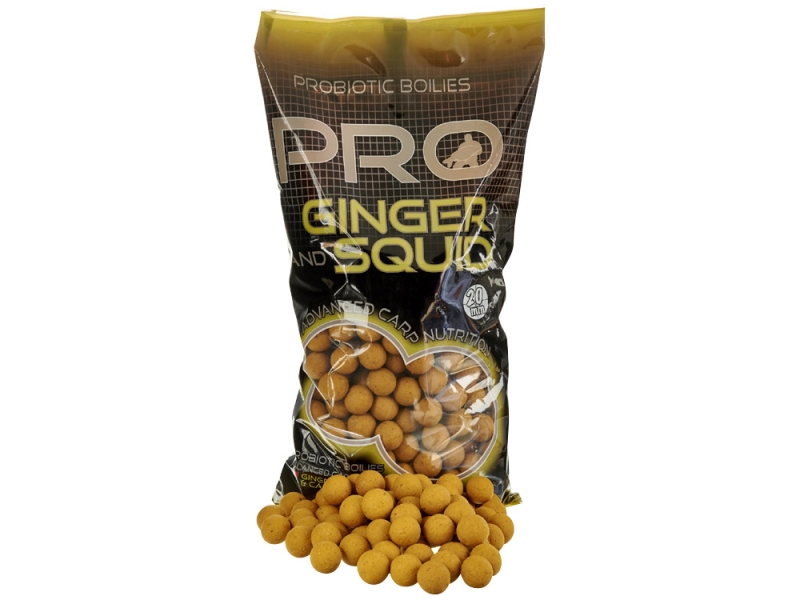 STARBAITS Boilies PRO Ginger Squid 2 kg 20 mm