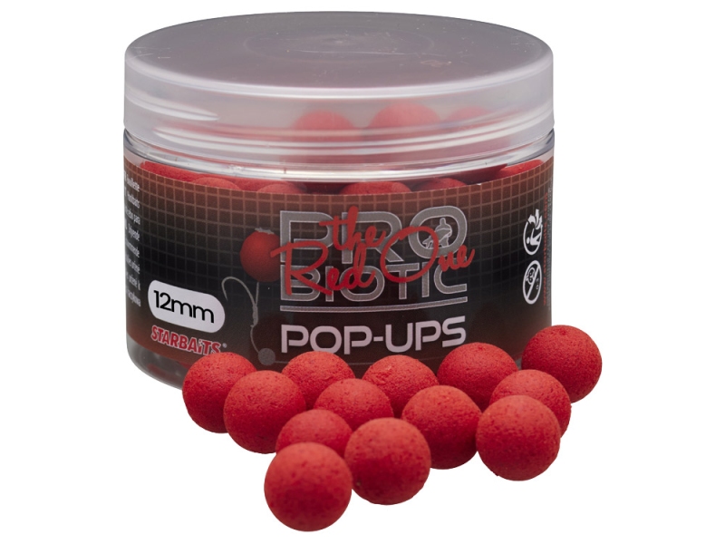 STARBAITS Plovoucí Boilies Pop Up PRO Red One 50 g