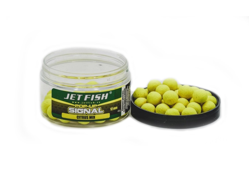 Jet Fish Plovoucí boilie Signal Pop-Up Citrus mix