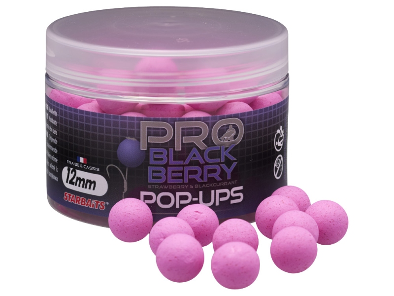 STARBAITS Plovoucí Boilies Pop Up PRO Blackberry 50 g