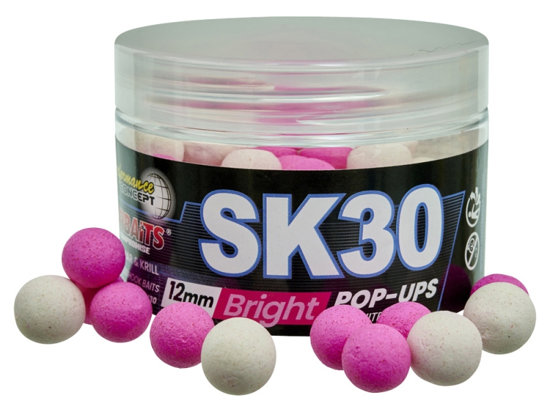 STARBAITS Plovoucí Boilies Bright Pop Up 50 g SK30