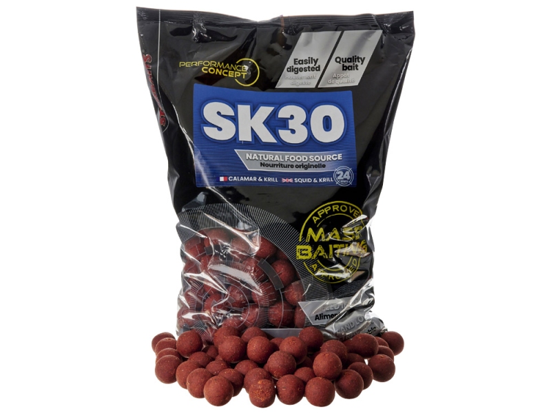 STARBAITS Boilies Concept Mass Baiting 3 kg SK30