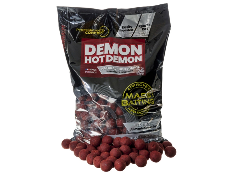 STARBAITS Boilies Concept Mass Baiting 3 kg Hot Demon