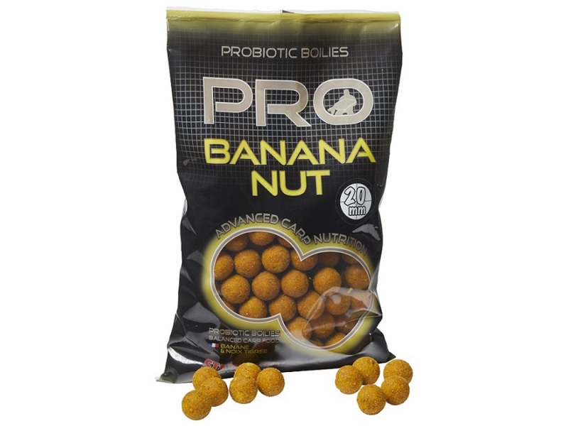 STARBAITS Boilie PRO Banana Nut 800 g