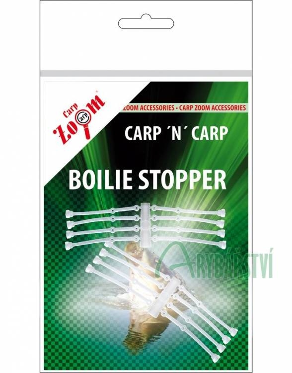 CARP ZOOM Silikonový vlas na Boilie Double Stopper 16ks 36mm