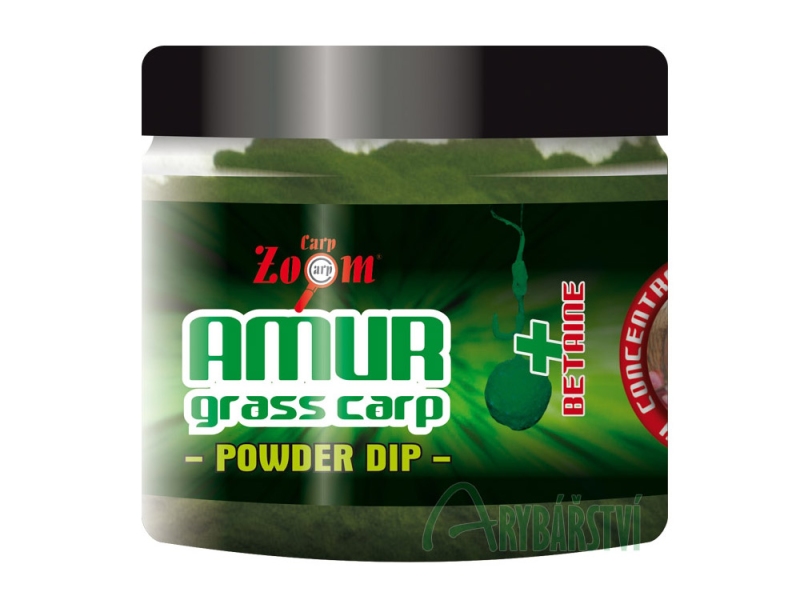 CARP ZOOM Obalovací dip Amur Powder Dip 100 g
