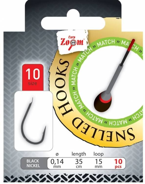 CARP ZOOM Návazec na plavanou Snelled Hook Match