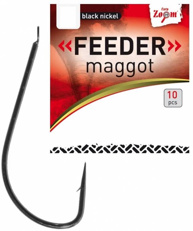 CARP ZOOM Háček Feeder Maggot Hook 10ks