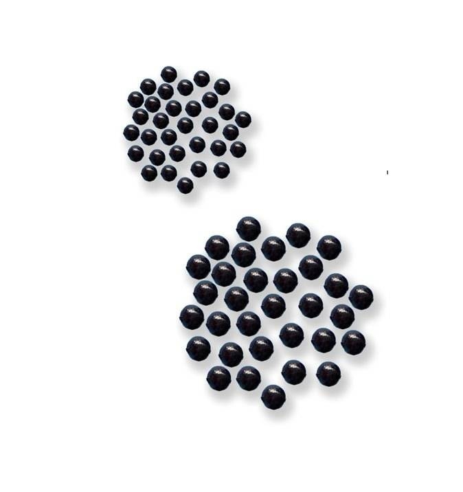 BUBENÍK Korálek Plast 30ks 4mm