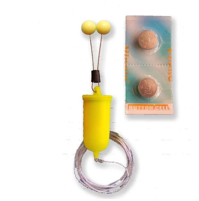 BUBENÍK Čihátko odpadávací Svítící bateriové 2 ks