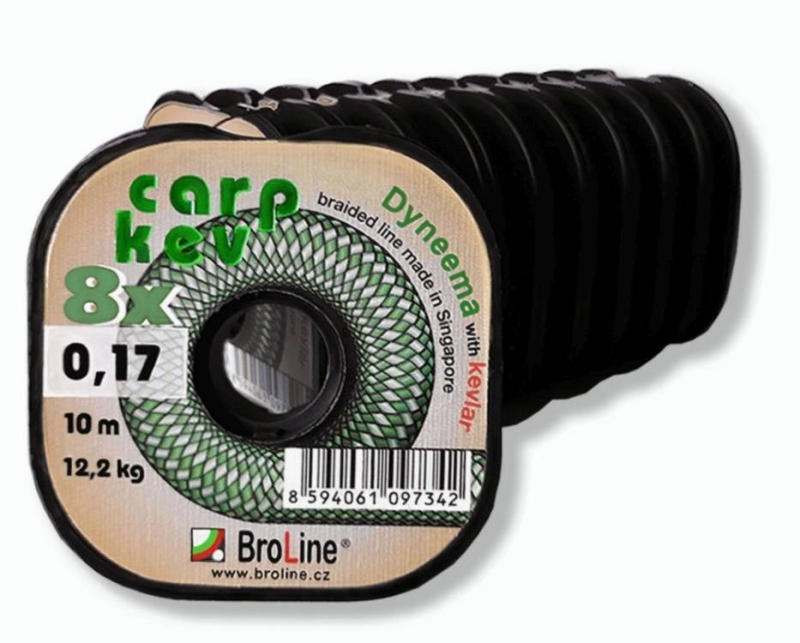 BROLINE Návazcová šňůra Carp KEV Dyneema