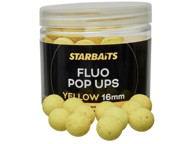STARBAITS Plovoucí Boilie Fluo Pop Ups 12 mm 70 g