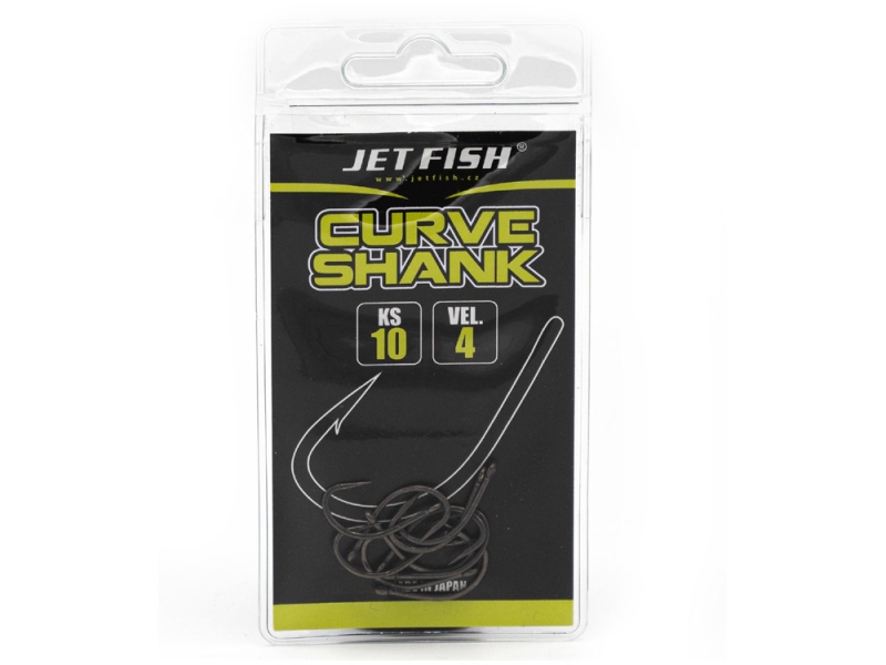 JET FISH Háčky Curve Shank 10 ks