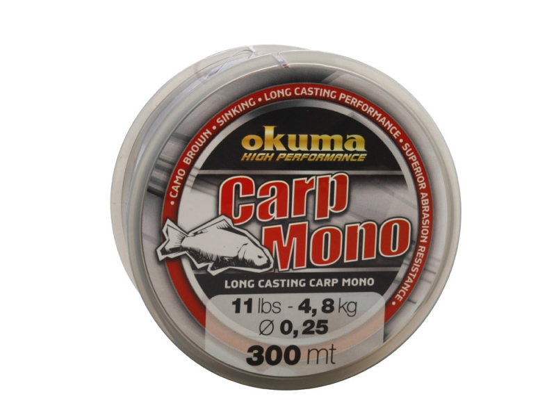 OKUMA Vlasec Carp Mono 300 m 0.35 mm