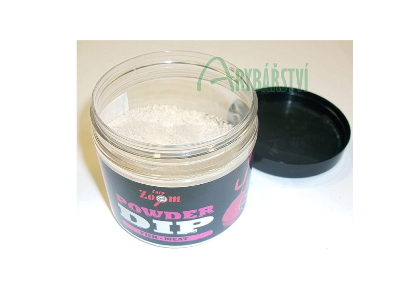 CARP ZOOM Obalovací dip Powder Dip 85 g Ryba Maso