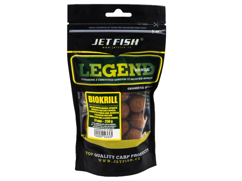 JET FISH Legend Range Boilie BIOKRILL