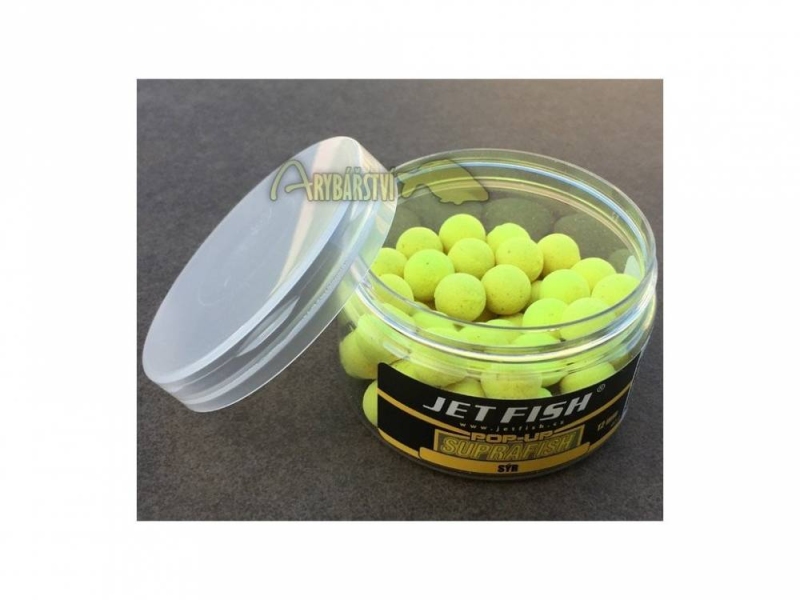 JET FISH Boilies Supra Fish Pop-Up SÝR 40 g 12 mm