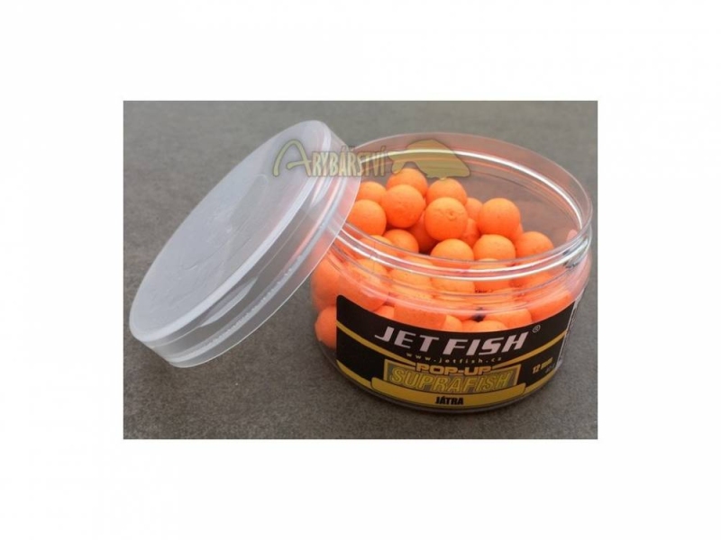 JET FISH Boilies Supra Fish Pop-Up JÁTRA