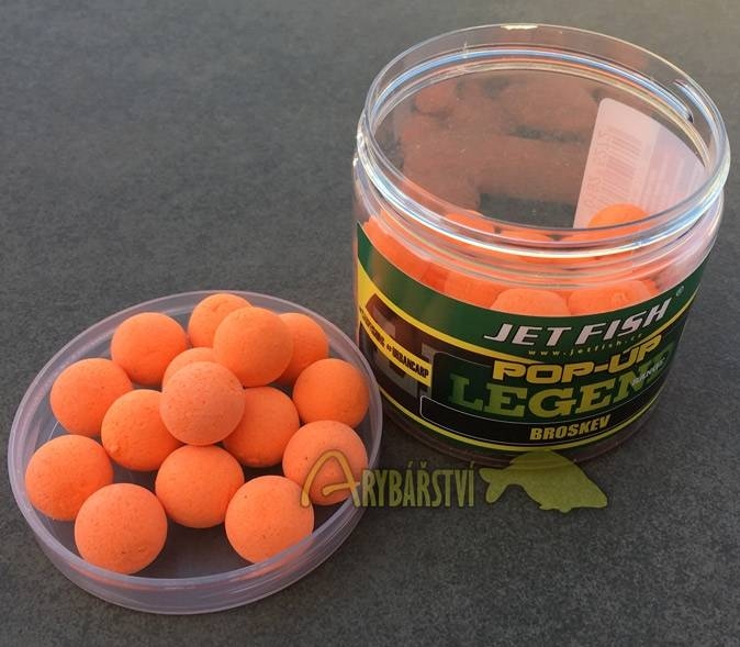 JET FISH Boilies Legend Range POP-UP BROSKEV