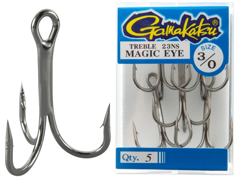 GAMAKATSU Trojháček Hook Treble 23 NS/0 ME 5ks