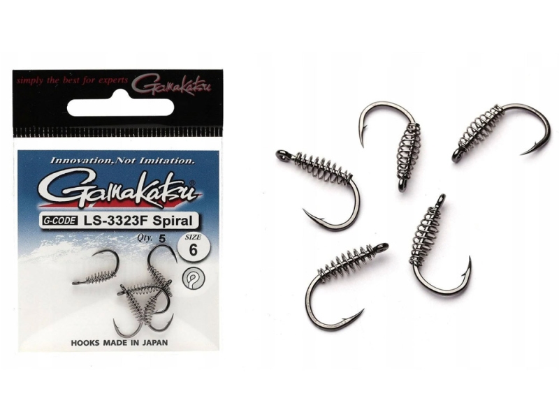 GAMAKATSU Háček Hook LS-3323F Spiral