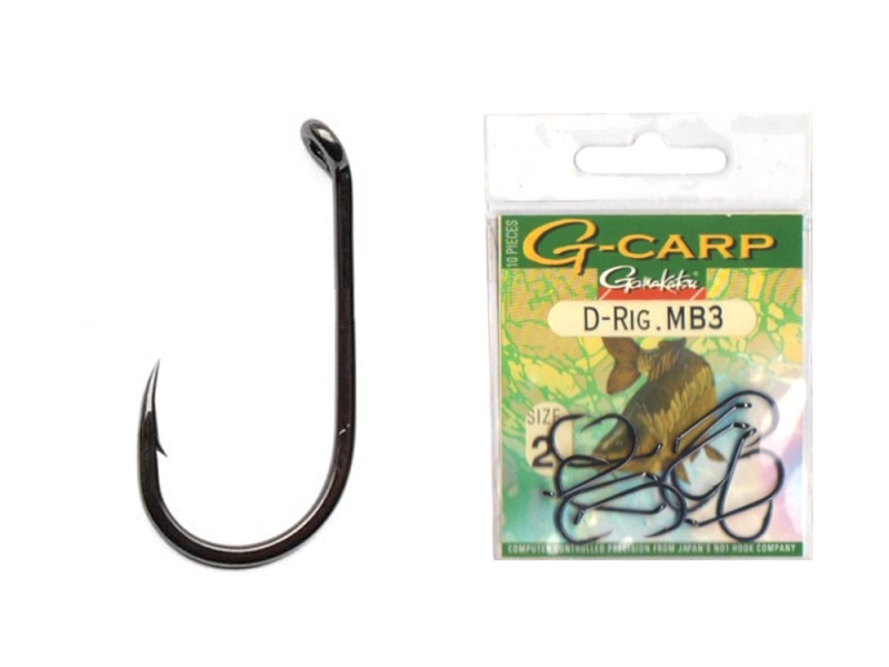 GAMAKATSU Háček G-Carp D-Rig MB3 Hook