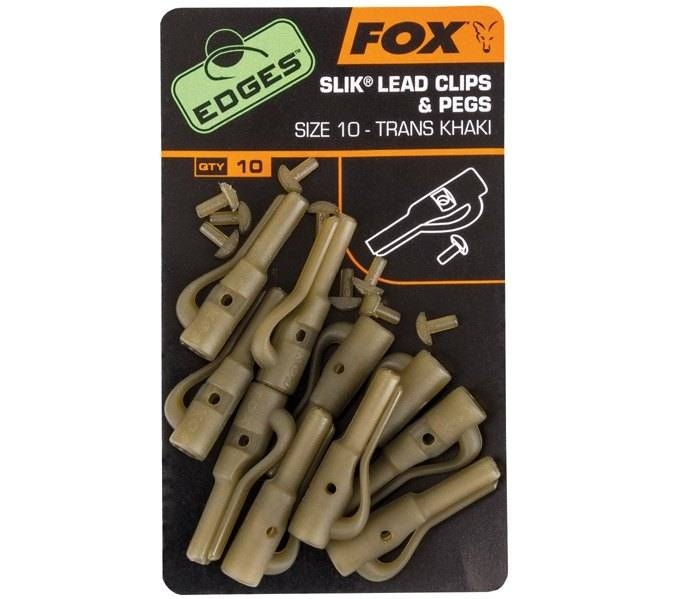 FOX Závěs na zátěž Edges Slik Lead Clip Pegs