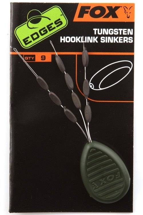 FOX Zarážky Edges Tungsten Hooklink Sinkers