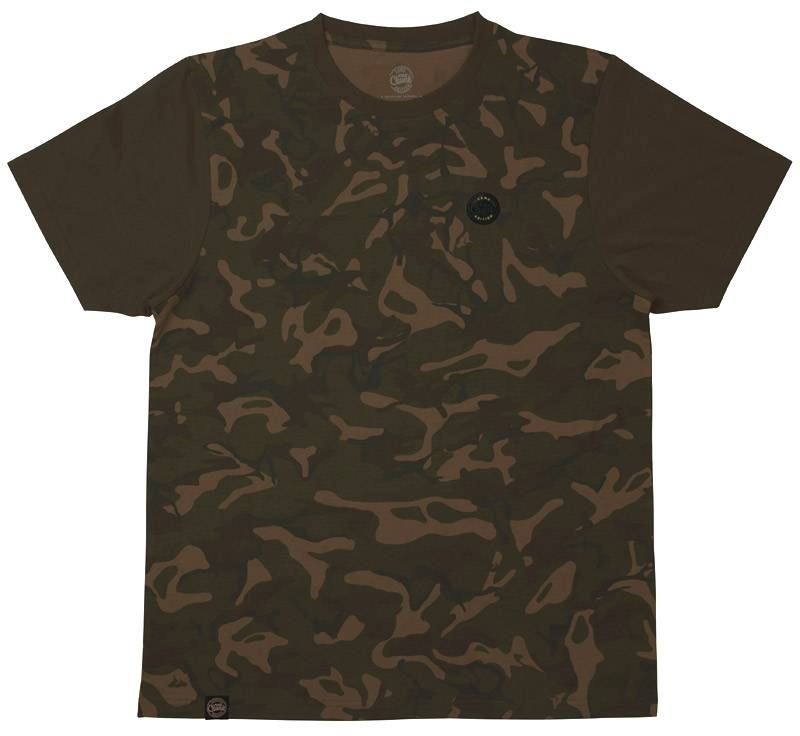 FOX Tričko Chunk Camo / Dark Khaki Edition