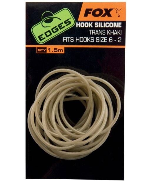 FOX Silikonová Hadička na Háček a Návazce Edges Hook Silicone Size 16-2