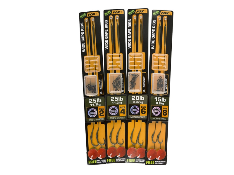 FOX Návazec Edges ArmaPoint Wide Gape Rigs
