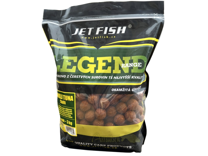 JET FISH Legend Range Boilie CHILLI TUNA 3 kg