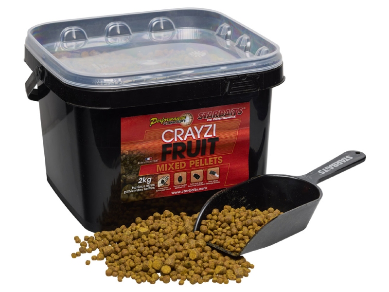 STARBAITS Pelety Mixed Crayzi Fruit 2kg