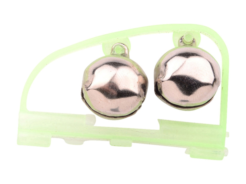 SPRO Rolnička s klipem na prut Neon Clip Double Bell GlowStick Holder