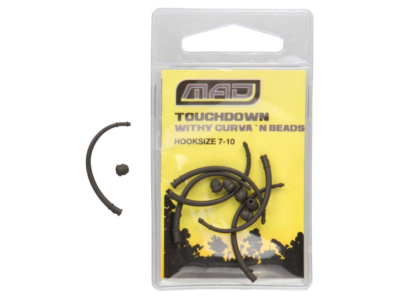 MAD Rovnátko háčku Touchdown Withy Curva N Beads 2-6 10 ks