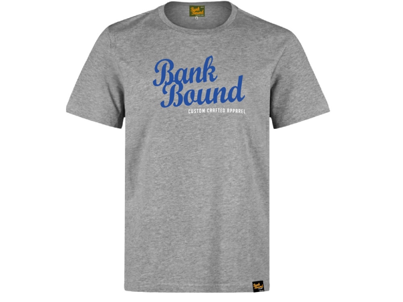 PROLOGIC Tričko Bank Bound Custom Tee Light Grey Melange Tee M
