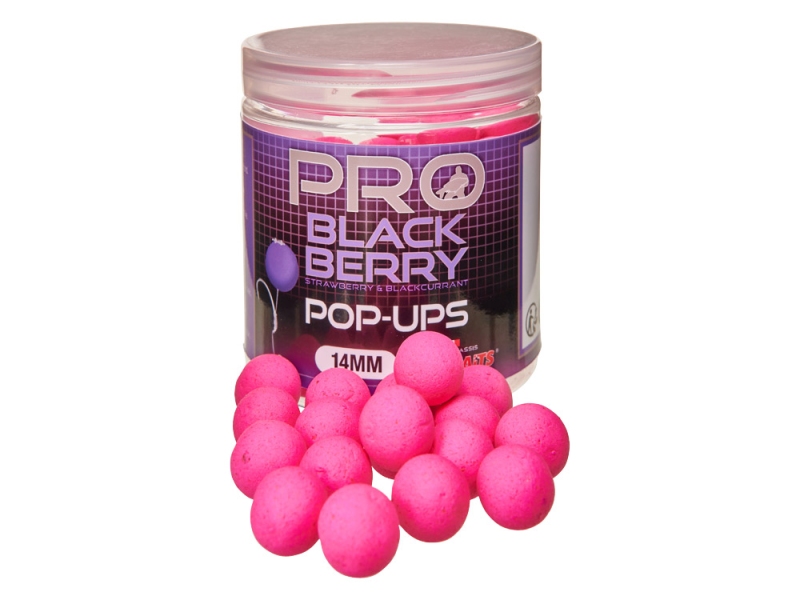 STARBAITS Plovoucí Boilies PROBIOTIC Blackberry Pop-Up 80 g